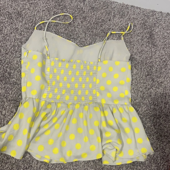 Zara Polk a dot top - Picture 2 of 6